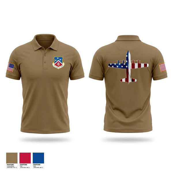 Short Sleeve Performance Polo, 179th AW, Air Force, Teamtime, Team time, sublimation, custom sports apparel, team uniforms, spirit wear, spiritwear, sports uniforms, custom shirts, team store, custom team store, fundraiser sports, apparel fundraiser
