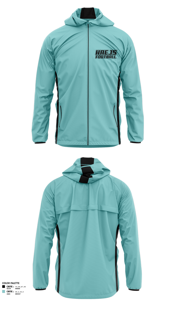 Windbreaker, Haejs, Football, Teamtime, Team time, sublimation, custom sports apparel, team uniforms, spirit wear, spiritwear, sports uniforms, custom shirts, team store, custom team store, fundraiser sports, apparel fundraiser