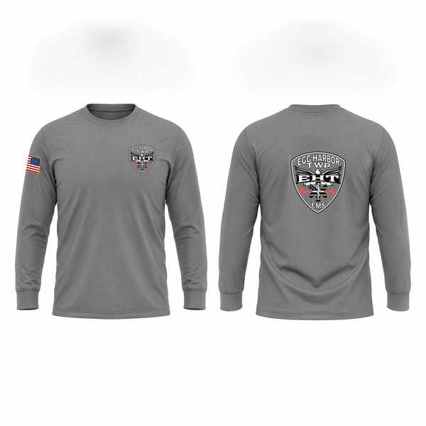 Long Sleeve Performance Shirt, Egg Harbor Twp EMS, EMS/EMT, Teamtime, Team time, sublimation, custom sports apparel, team uniforms, spirit wear, spiritwear, sports uniforms, custom shirts, team store, custom team store, fundraiser sports, apparel fundraiser