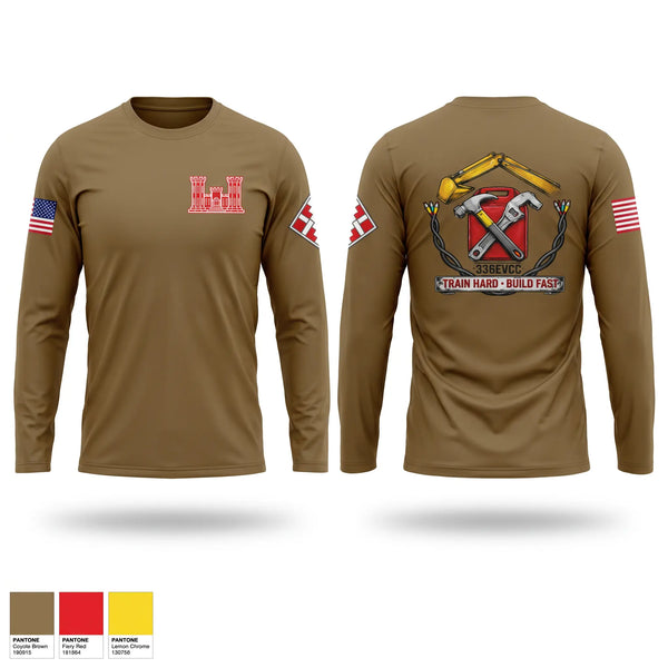 Long Sleeve Performance Shirt, 336th EN CO (EVCC)336th EN CO (EVCC), Army, Teamtime, Team time, sublimation, custom sports apparel, team uniforms, spirit wear, spiritwear, sports uniforms, custom shirts, team store, custom team store, fundraiser sports, apparel fundraiser