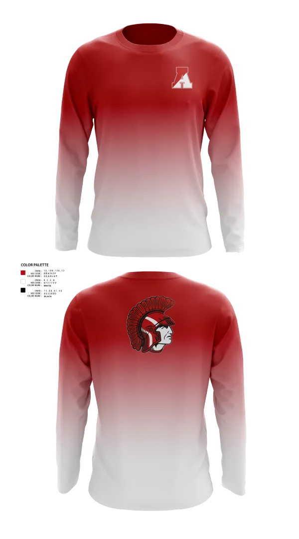Long Sleeve Performance Shirt, St. Thomas Aquinas Soccer, Women's Soccer, Teamtime, Team time, sublimation, custom sports apparel, team uniforms, spirit wear, spiritwear, sports uniforms, custom shirts, team store, custom team store, fundraiser sports, apparel fundraiser