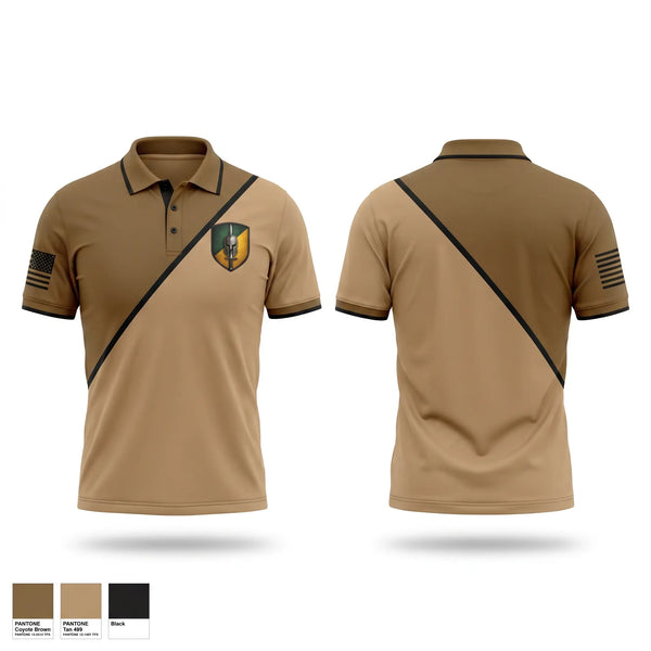 Short Sleeve Performance Polo, 142d Military Police Brigade, Army, Teamtime, Team time, sublimation, custom sports apparel, team uniforms, spirit wear, spiritwear, sports uniforms, custom shirts, team store, custom team store, fundraiser sports, apparel fundraiser