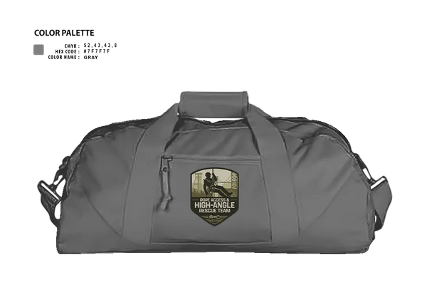 Duffle Bag, Medtex services, Fire Department, Teamtime, Team time, sublimation, custom sports apparel, team uniforms, spirit wear, spiritwear, sports uniforms, custom shirts, team store, custom team store, fundraiser sports, apparel fundraiser