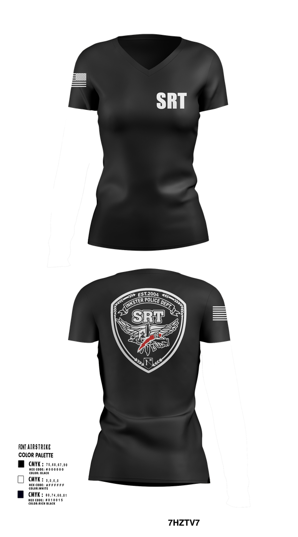 Womens Short Sleeve Vneck Shirt, Pocola SRT, , Teamtime, Team time, sublimation, custom sports apparel, team uniforms, spirit wear, spiritwear, sports uniforms, custom shirts, team store, custom team store, fundraiser sports, apparel fundraiser
