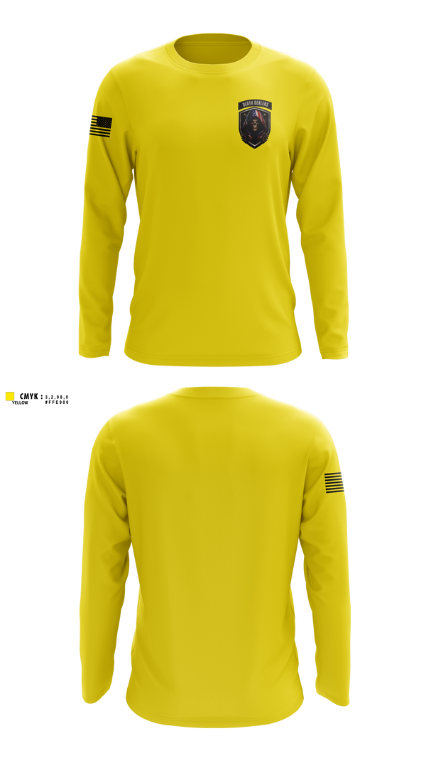 Long Sleeve Performance Shirt, Death DealersDeath Dealers Airsoft, Spirit Store, Teamtime, Team time, sublimation, custom sports apparel, team uniforms, spirit wear, spiritwear, sports uniforms, custom shirts, team store, custom team store, fundraiser sports, apparel fundraiser