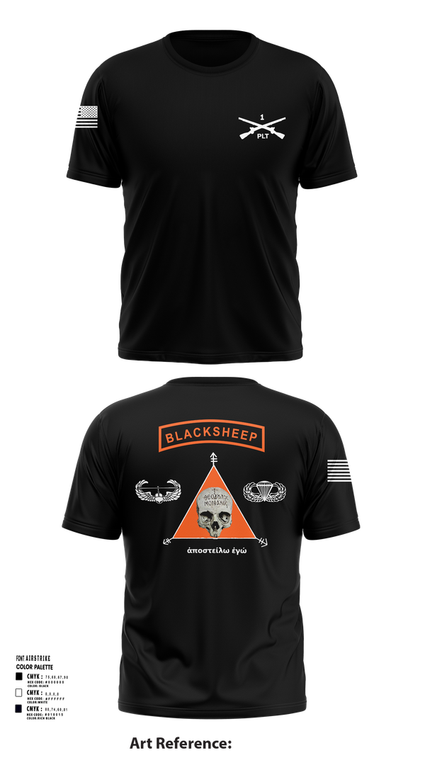 Short Sleeve Performance Shirt, 1st PLT B Co 1-173IN, , Teamtime, Team time, sublimation, custom sports apparel, team uniforms, spirit wear, spiritwear, sports uniforms, custom shirts, team store, custom team store, fundraiser sports, apparel fundraiser
