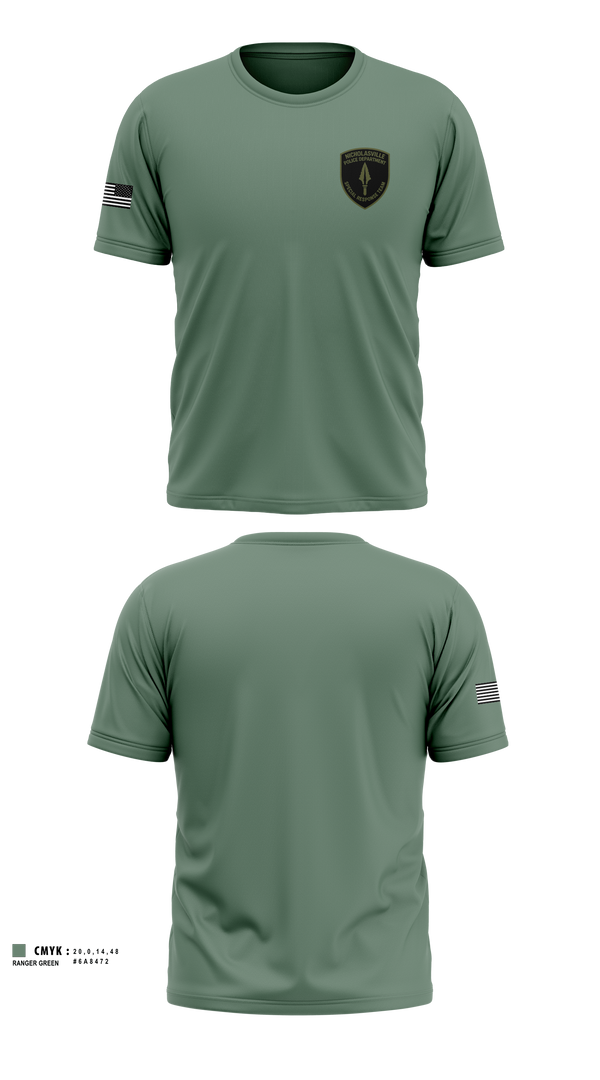 Old School Cotton Feel Shirt, Nicholasville Police Department Special Response Team, Police, Teamtime, Team time, sublimation, custom sports apparel, team uniforms, spirit wear, spiritwear, sports uniforms, custom shirts, team store, custom team store, fundraiser sports, apparel fundraiser