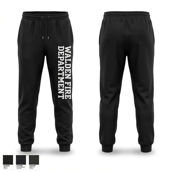 Sweatpants, Walden Fire Department, Fire Department, Teamtime, Team time, sublimation, custom sports apparel, team uniforms, spirit wear, spiritwear, sports uniforms, custom shirts, team store, custom team store, fundraiser sports, apparel fundraiser