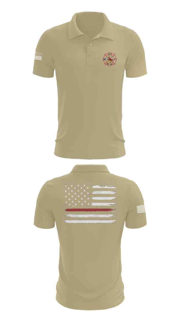 Short Sleeve Performance Polo, Amarillo Fire Department, Fire Department, Teamtime, Team time, sublimation, custom sports apparel, team uniforms, spirit wear, spiritwear, sports uniforms, custom shirts, team store, custom team store, fundraiser sports, apparel fundraiser