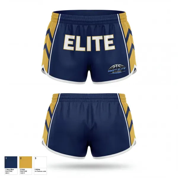 Womens Shorts, SWIFT ELITE, Women's Basketball, Teamtime, Team time, sublimation, custom sports apparel, team uniforms, spirit wear, spiritwear, sports uniforms, custom shirts, team store, custom team store, fundraiser sports, apparel fundraiser