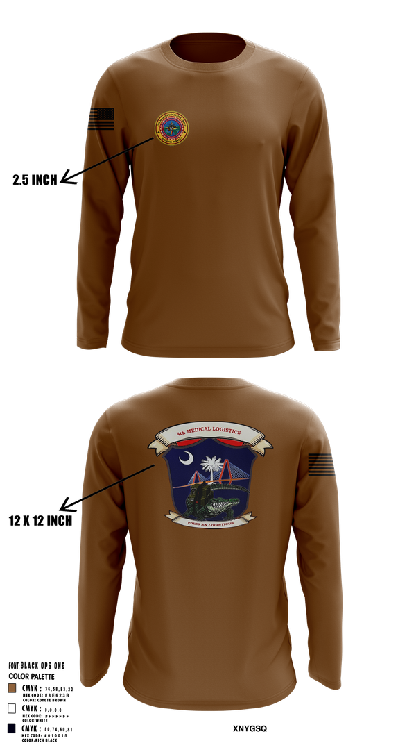 Long Sleeve Performance Shirt, 4th Medical Logistics, Marines, Teamtime, Team time, sublimation, custom sports apparel, team uniforms, spirit wear, spiritwear, sports uniforms, custom shirts, team store, custom team store, fundraiser sports, apparel fundraiser