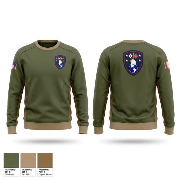 Crew Neck Sweatshirt, USAWHC GC3T, Army, Teamtime, Team time, sublimation, custom sports apparel, team uniforms, spirit wear, spiritwear, sports uniforms, custom shirts, team store, custom team store, fundraiser sports, apparel fundraiser