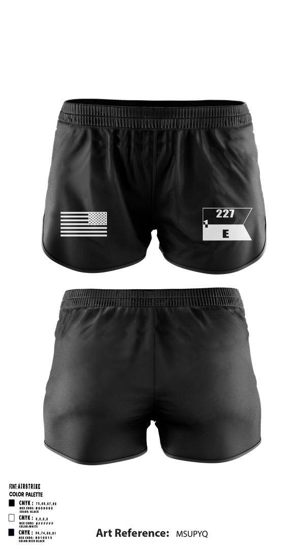 Ranger Panties, Echo Company, 1-227 AB, 1ACB, 1CD, , Teamtime, Team time, sublimation, custom sports apparel, team uniforms, spirit wear, spiritwear, sports uniforms, custom shirts, team store, custom team store, fundraiser sports, apparel fundraiser