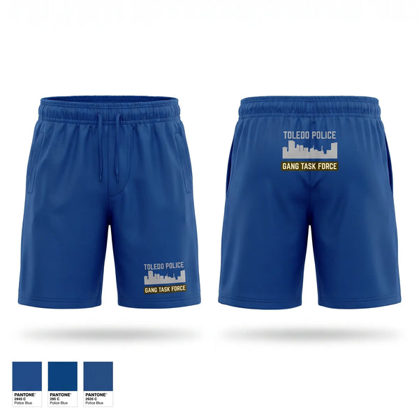Athletic Shorts With Pockets, Toledo Police Gang Task Force, Police, Teamtime, Team time, sublimation, custom sports apparel, team uniforms, spirit wear, spiritwear, sports uniforms, custom shirts, team store, custom team store, fundraiser sports, apparel fundraiser