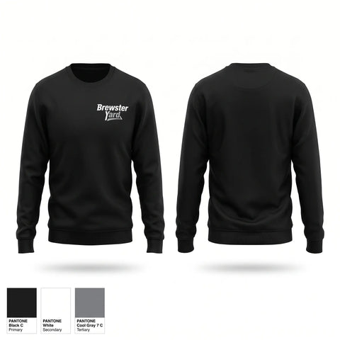 Crew Neck Sweatshirt, Brewster Yard, , Teamtime, Team time, sublimation, custom sports apparel, team uniforms, spirit wear, spiritwear, sports uniforms, custom shirts, team store, custom team store, fundraiser sports, apparel fundraiser