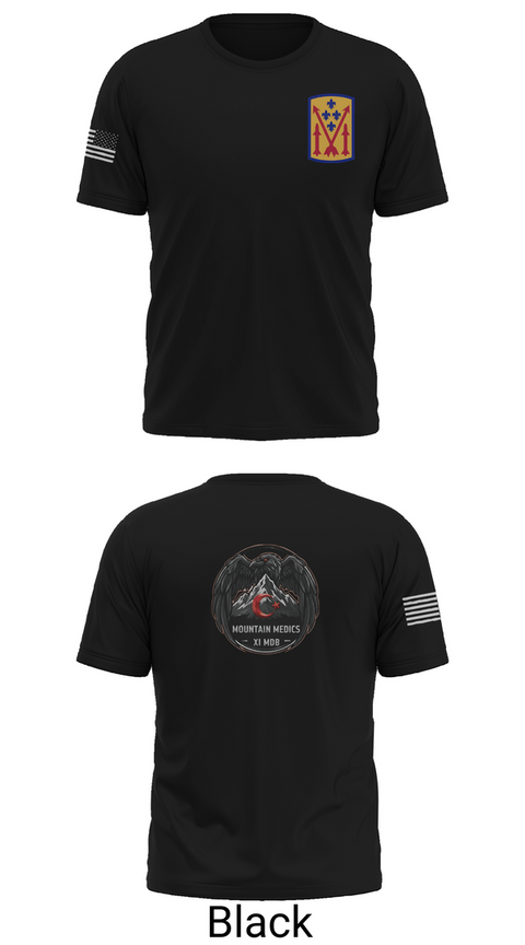Old School Cotton Feel Shirt, 11th MDB, Army, Teamtime, Team time, sublimation, custom sports apparel, team uniforms, spirit wear, spiritwear, sports uniforms, custom shirts, team store, custom team store, fundraiser sports, apparel fundraiser