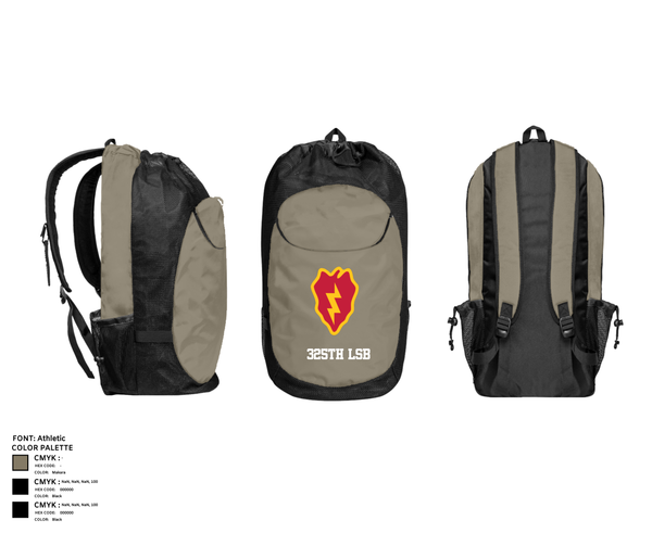 Gear Bag, 325th LSB, , Teamtime, Team time, sublimation, custom sports apparel, team uniforms, spirit wear, spiritwear, sports uniforms, custom shirts, team store, custom team store, fundraiser sports, apparel fundraiser