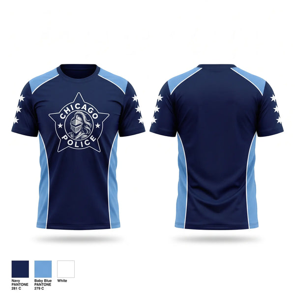 Short Sleeve Performance Shirt, Chicago Police Lady Knights, Softball, Teamtime, Team time, sublimation, custom sports apparel, team uniforms, spirit wear, spiritwear, sports uniforms, custom shirts, team store, custom team store, fundraiser sports, apparel fundraiser
