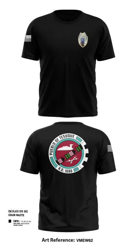 Short Sleeve Performance Shirt, Tesuque Police, Police, Teamtime, Team time, sublimation, custom sports apparel, team uniforms, spirit wear, spiritwear, sports uniforms, custom shirts, team store, custom team store, fundraiser sports, apparel fundraiser