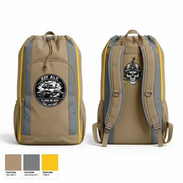 Gear Bag, 92F ALC, National Guard, Teamtime, Team time, sublimation, custom sports apparel, team uniforms, spirit wear, spiritwear, sports uniforms, custom shirts, team store, custom team store, fundraiser sports, apparel fundraiser