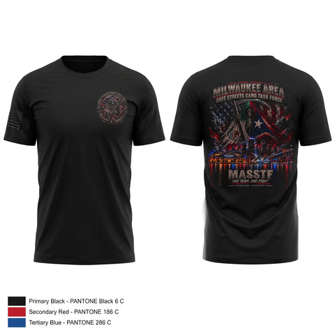 Short Sleeve Performance Shirt, Milwaukee Area Safe Streets Gang Task Force, Police, Teamtime, Team time, sublimation, custom sports apparel, team uniforms, spirit wear, spiritwear, sports uniforms, custom shirts, team store, custom team store, fundraiser sports, apparel fundraiser