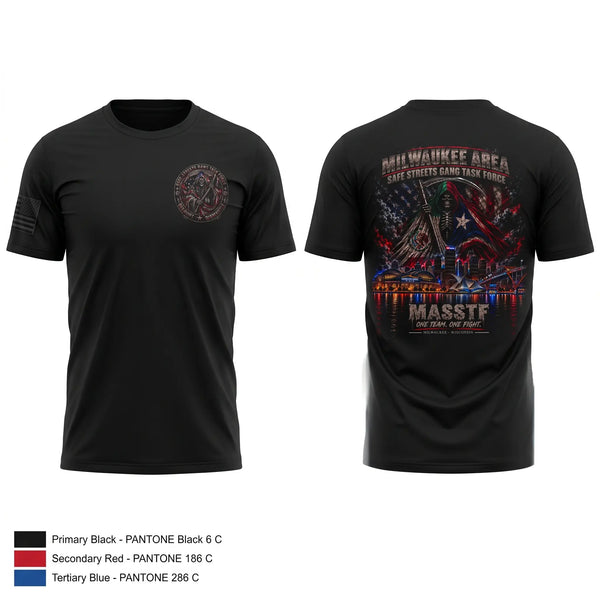 Short Sleeve Performance Shirt, Milwaukee Area Safe Streets Gang Task Force, Police, Teamtime, Team time, sublimation, custom sports apparel, team uniforms, spirit wear, spiritwear, sports uniforms, custom shirts, team store, custom team store, fundraiser sports, apparel fundraiser