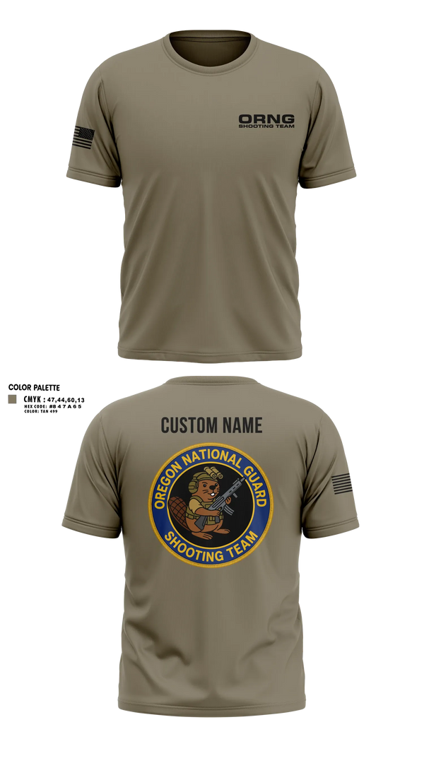 Short Sleeve Performance Shirt, Oregon national guard shooting team, Army, Teamtime, Team time, sublimation, custom sports apparel, team uniforms, spirit wear, spiritwear, sports uniforms, custom shirts, team store, custom team store, fundraiser sports, apparel fundraiser