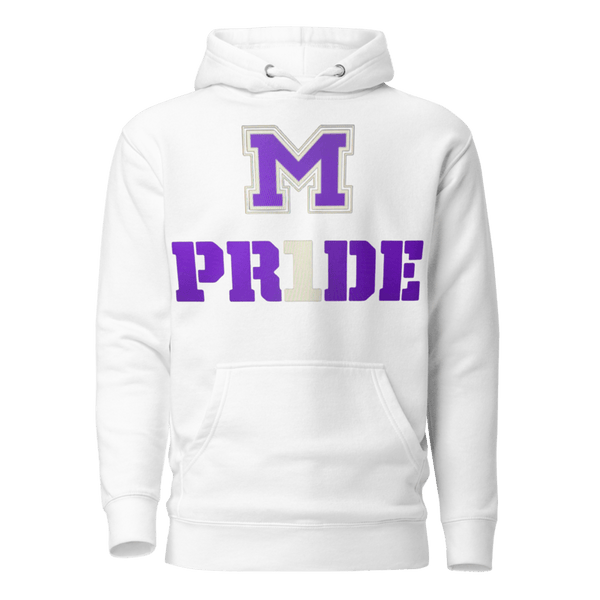 Unisex Hoodie - 1 - White