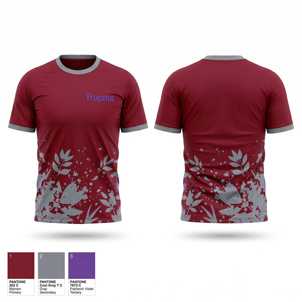 Short Sleeve Performance Shirt, Trojans, Softball, Teamtime, Team time, sublimation, custom sports apparel, team uniforms, spirit wear, spiritwear, sports uniforms, custom shirts, team store, custom team store, fundraiser sports, apparel fundraiser