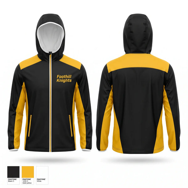 Windbreaker, Foothill Knights, Wrestling, Teamtime, Team time, sublimation, custom sports apparel, team uniforms, spirit wear, spiritwear, sports uniforms, custom shirts, team store, custom team store, fundraiser sports, apparel fundraiser