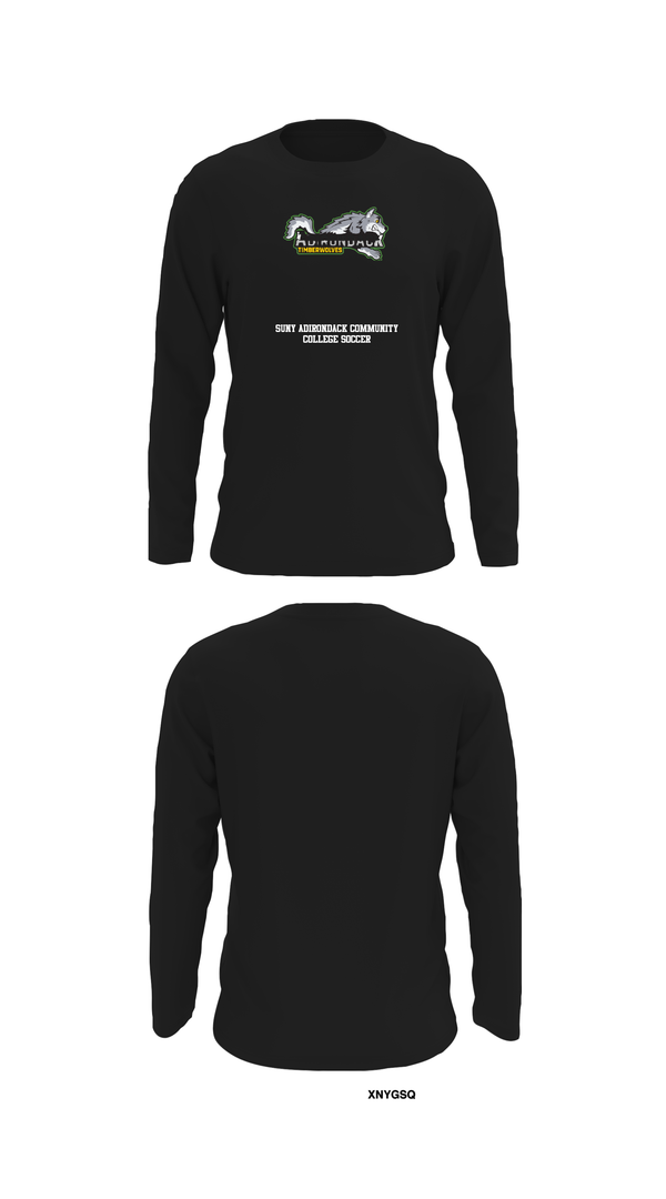 Long Sleeve Performance Shirt, SUNY Adirondack Community College Soccer, Men's Soccer, Teamtime, Team time, sublimation, custom sports apparel, team uniforms, spirit wear, spiritwear, sports uniforms, custom shirts, team store, custom team store, fundraiser sports, apparel fundraiser
