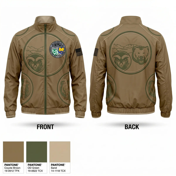 Windbreaker, Detachment 090, Air Force, Teamtime, Team time, sublimation, custom sports apparel, team uniforms, spirit wear, spiritwear, sports uniforms, custom shirts, team store, custom team store, fundraiser sports, apparel fundraiser