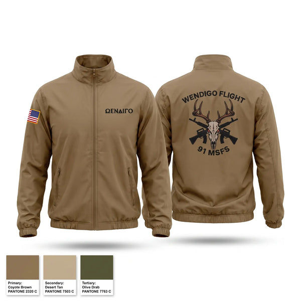 Windbreaker, 91 MSFS, Air Force, Teamtime, Team time, sublimation, custom sports apparel, team uniforms, spirit wear, spiritwear, sports uniforms, custom shirts, team store, custom team store, fundraiser sports, apparel fundraiser