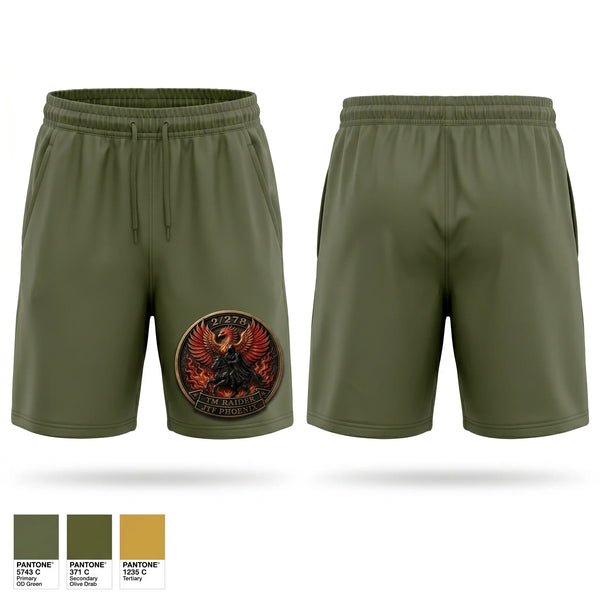 Athletic Shorts With Pockets, D Company 2/278 MBCT, National Guard, Teamtime, Team time, sublimation, custom sports apparel, team uniforms, spirit wear, spiritwear, sports uniforms, custom shirts, team store, custom team store, fundraiser sports, apparel fundraiser