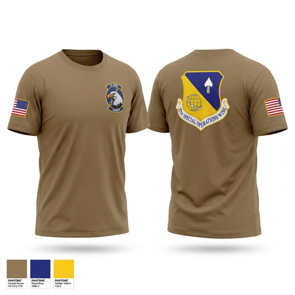 Old School Cotton Feel Shirt, 27 SOW/SE, Air Force, Teamtime, Team time, sublimation, custom sports apparel, team uniforms, spirit wear, spiritwear, sports uniforms, custom shirts, team store, custom team store, fundraiser sports, apparel fundraiser