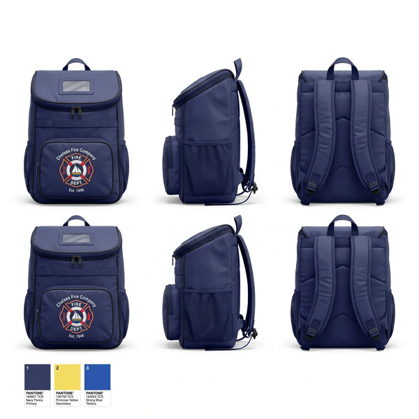 Gear Bag, Chelsea Fire, Fire Department, Teamtime, Team time, sublimation, custom sports apparel, team uniforms, spirit wear, spiritwear, sports uniforms, custom shirts, team store, custom team store, fundraiser sports, apparel fundraiser