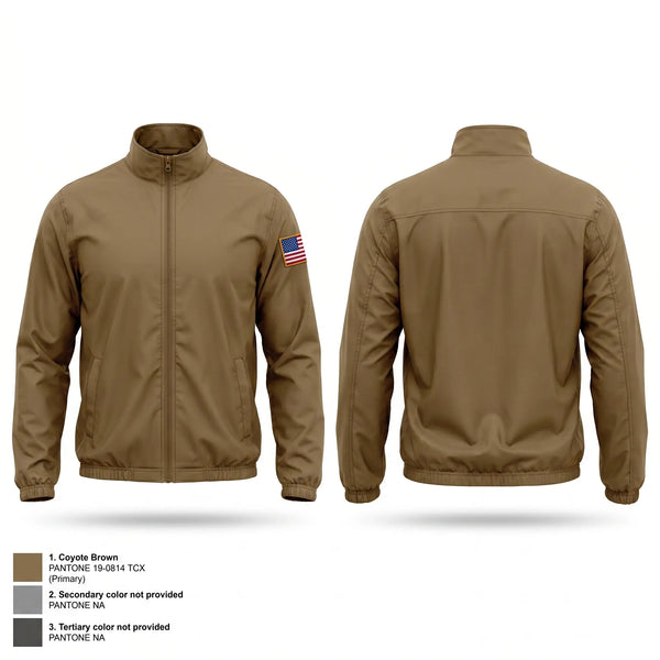 Windbreaker, Detachment 490, Air Force, Teamtime, Team time, sublimation, custom sports apparel, team uniforms, spirit wear, spiritwear, sports uniforms, custom shirts, team store, custom team store, fundraiser sports, apparel fundraiser