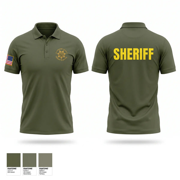 Short Sleeve Performance Polo, Claiborne county sheriffs office, Police, Teamtime, Team time, sublimation, custom sports apparel, team uniforms, spirit wear, spiritwear, sports uniforms, custom shirts, team store, custom team store, fundraiser sports, apparel fundraiser