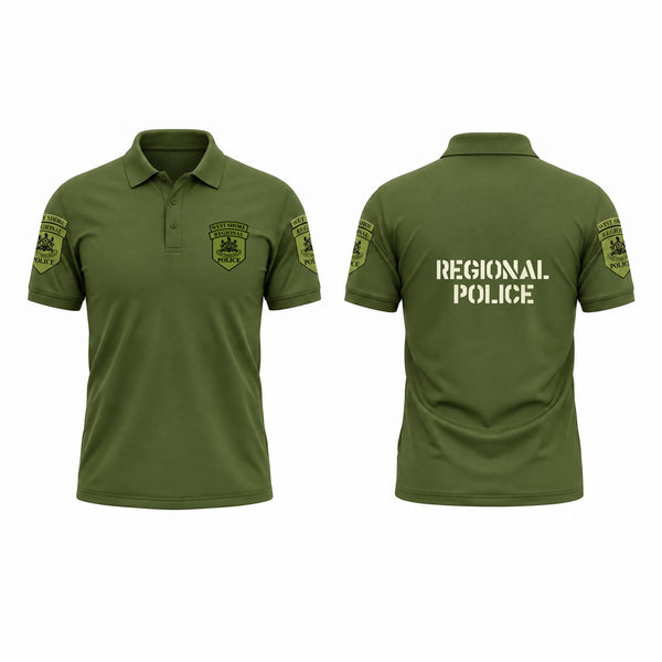 Short Sleeve Performance Polo, West Shore Regional Police, Police, Teamtime, Team time, sublimation, custom sports apparel, team uniforms, spirit wear, spiritwear, sports uniforms, custom shirts, team store, custom team store, fundraiser sports, apparel fundraiser