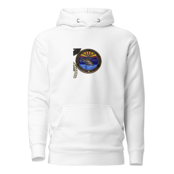 Unisex Hoodie - 1 - White