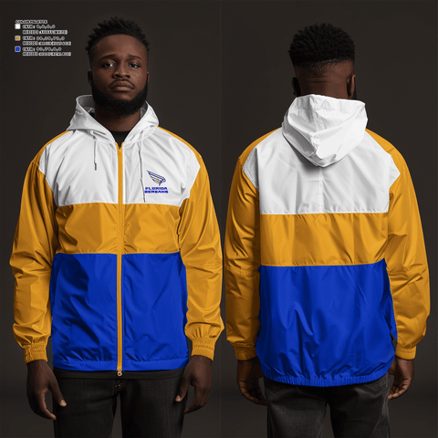 Windbreaker, FLORIDA BEREANS, Football, Teamtime, Team time, sublimation, custom sports apparel, team uniforms, spirit wear, spiritwear, sports uniforms, custom shirts, team store, custom team store, fundraiser sports, apparel fundraiser