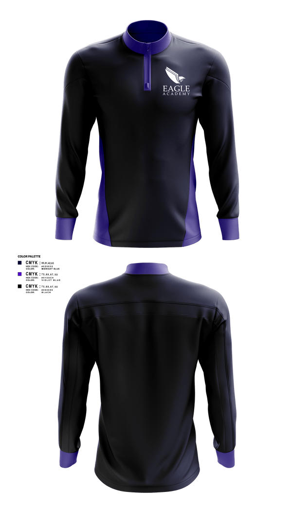 Quarter Zip Jacket, Eagle b team, Men's Basketball, Teamtime, Team time, sublimation, custom sports apparel, team uniforms, spirit wear, spiritwear, sports uniforms, custom shirts, team store, custom team store, fundraiser sports, apparel fundraiser