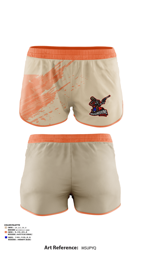 Track Shorts, Moonshine Mafia, Softball, Teamtime, Team time, sublimation, custom sports apparel, team uniforms, spirit wear, spiritwear, sports uniforms, custom shirts, team store, custom team store, fundraiser sports, apparel fundraiser