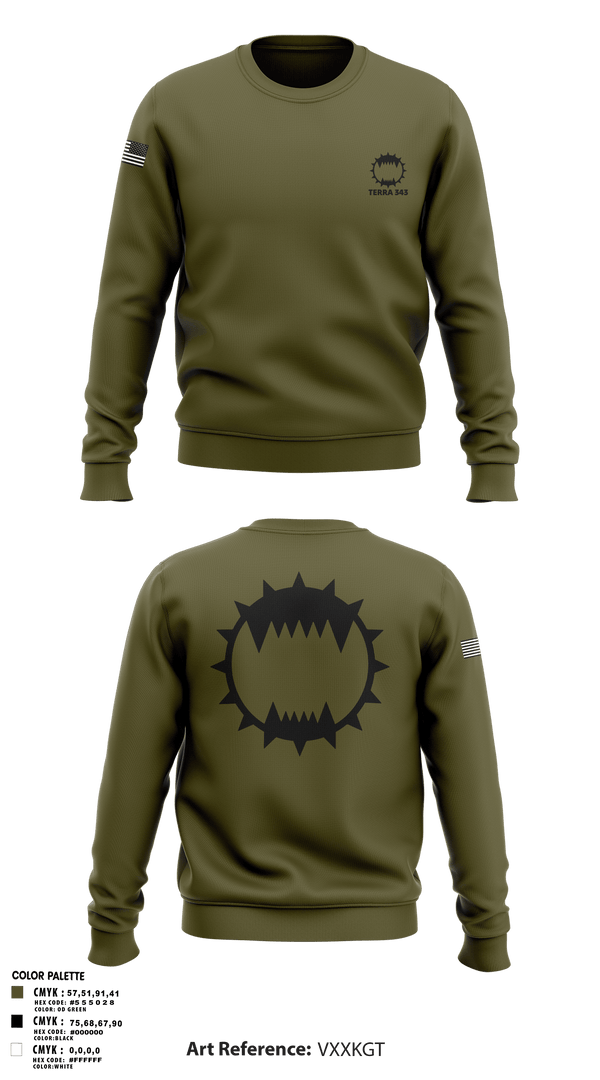 Crew Neck Sweatshirt, Terra 343, , Teamtime, Team time, sublimation, custom sports apparel, team uniforms, spirit wear, spiritwear, sports uniforms, custom shirts, team store, custom team store, fundraiser sports, apparel fundraiser