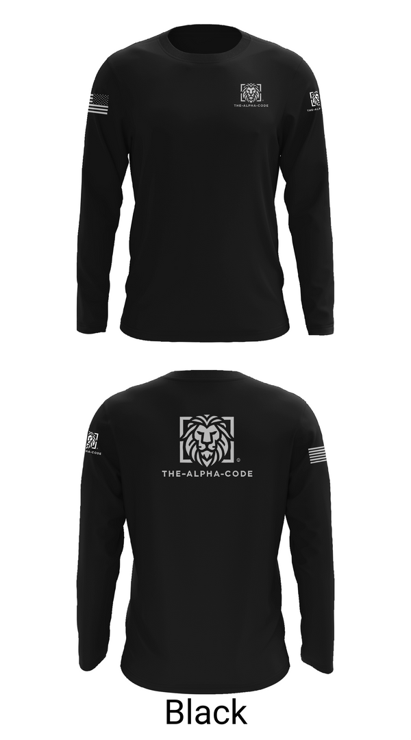 Long Sleeve Performance Shirt, The-alpha-code, , Teamtime, Team time, sublimation, custom sports apparel, team uniforms, spirit wear, spiritwear, sports uniforms, custom shirts, team store, custom team store, fundraiser sports, apparel fundraiser