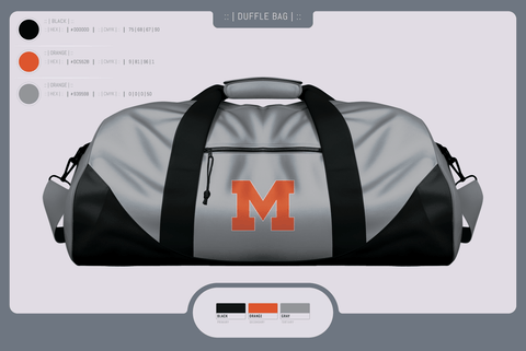Duffle Bag, Milton Area Black Panthers, , Teamtime, Team time, sublimation, custom sports apparel, team uniforms, spirit wear, spiritwear, sports uniforms, custom shirts, team store, custom team store, fundraiser sports, apparel fundraiser