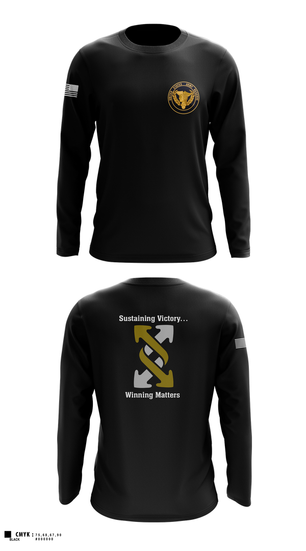 Long Sleeve Performance Shirt, 143rd ESC, , Teamtime, Team time, sublimation, custom sports apparel, team uniforms, spirit wear, spiritwear, sports uniforms, custom shirts, team store, custom team store, fundraiser sports, apparel fundraiser