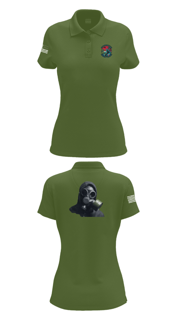 Women's Short Sleeve Performance Polo, 18 CES/CEX, , Teamtime, Team time, sublimation, custom sports apparel, team uniforms, spirit wear, spiritwear, sports uniforms, custom shirts, team store, custom team store, fundraiser sports, apparel fundraiser