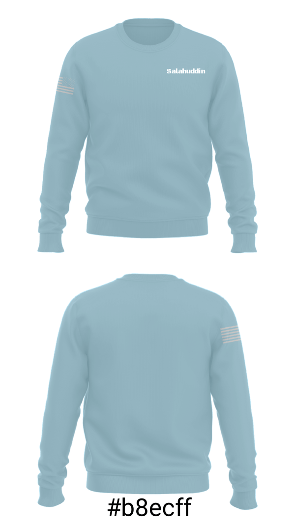 Crew Neck Sweatshirt, Salahuddin, Golf, Teamtime, Team time, sublimation, custom sports apparel, team uniforms, spirit wear, spiritwear, sports uniforms, custom shirts, team store, custom team store, fundraiser sports, apparel fundraiser