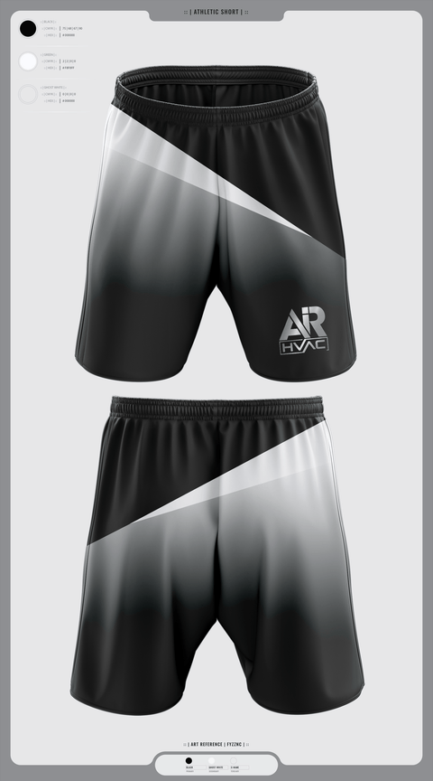 Athletic Shorts With Pockets, AIR HVAC, , Teamtime, Team time, sublimation, custom sports apparel, team uniforms, spirit wear, spiritwear, sports uniforms, custom shirts, team store, custom team store, fundraiser sports, apparel fundraiser